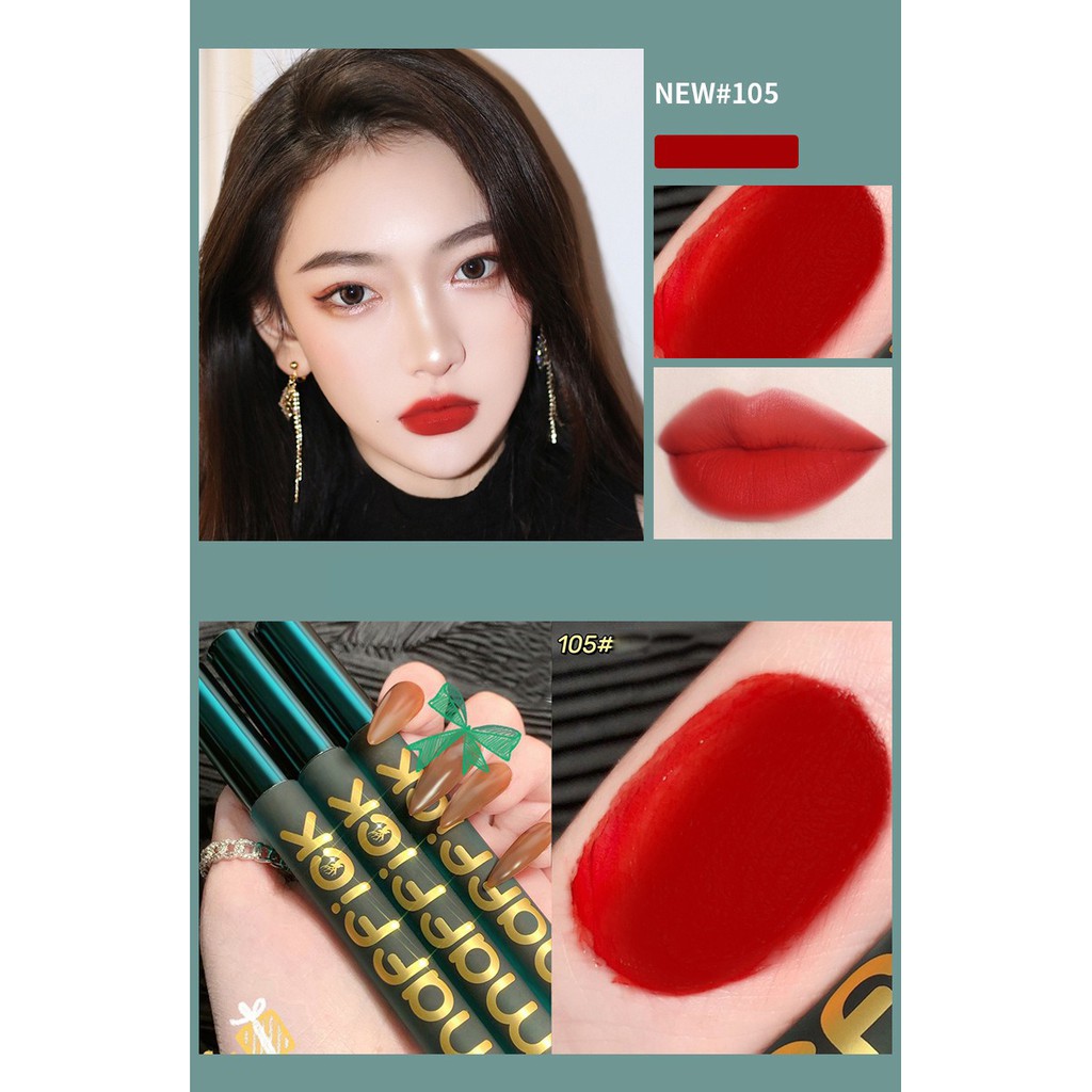 (Hàng Mới Về) Son Kem Lì Kháng Nước Lâu Trôi Và Dưỡng Ẩm Môi 6 Màu Tùy Chọn | BigBuy360 - bigbuy360.vn