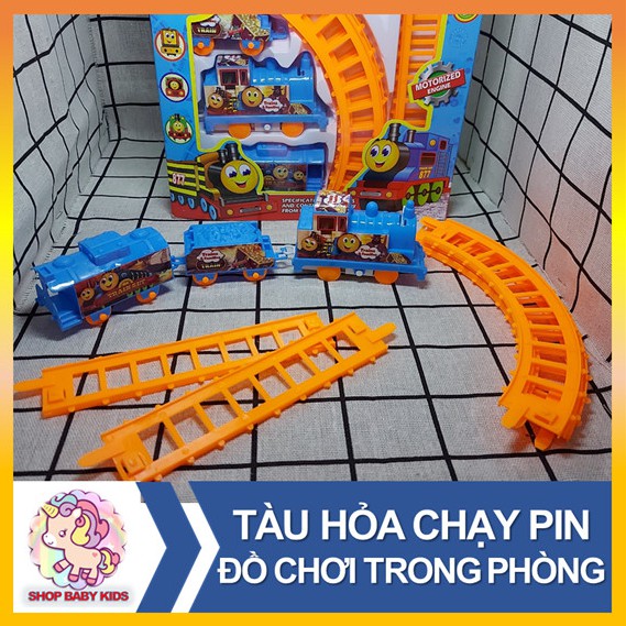 Lắp Ráp Xe Lửa Chạy Đường Ray 🤩 𝐅𝐑𝐄𝐄𝐒𝐇𝐈𝐏 🤩 Xe lửa Thomas chạy pin, Đồ chơi trong phòng cho bé