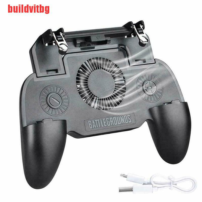 {buildvitbg}Mobile Phone Game Controller Joystick Cooling Fan Gamepad For PUBG Android IOS GVQ