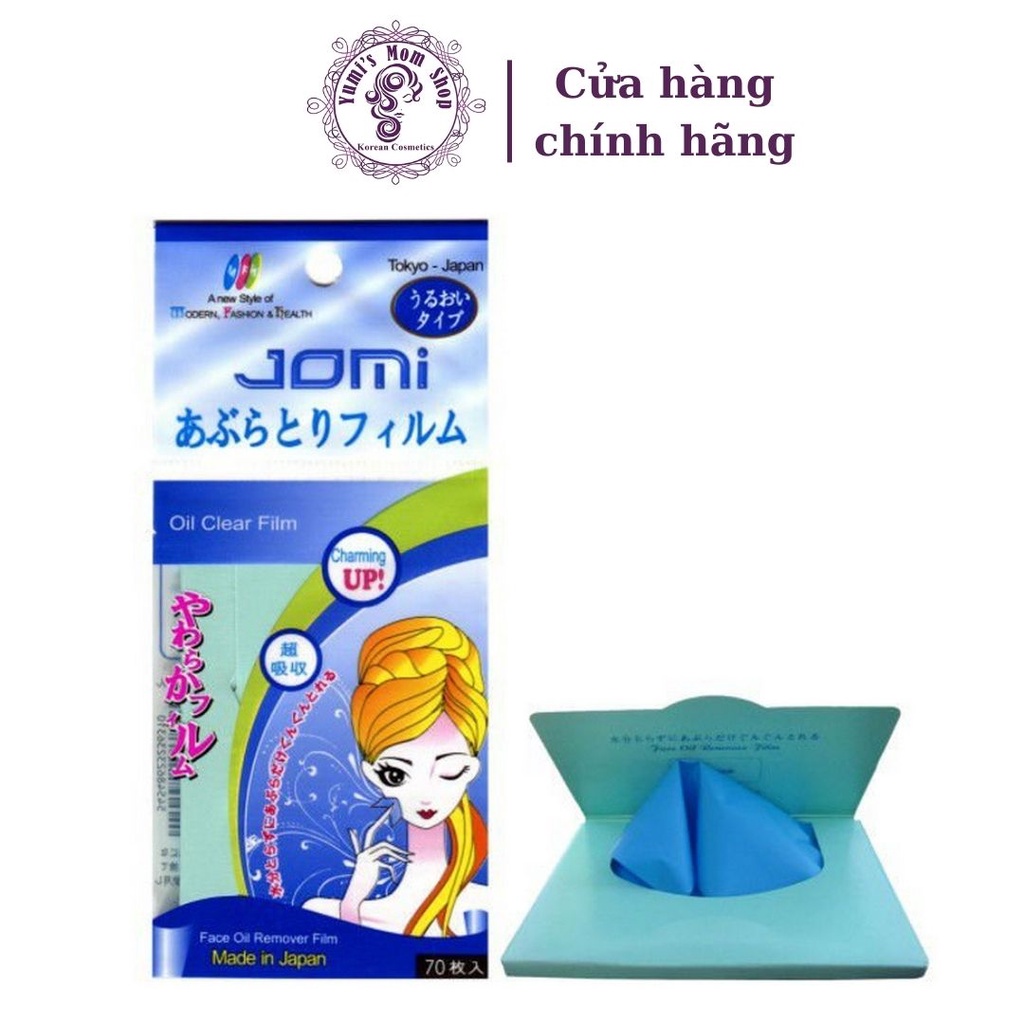 Giấy thấm dầu Nhật Bản Jomi Oil Clear Film 70 tờ