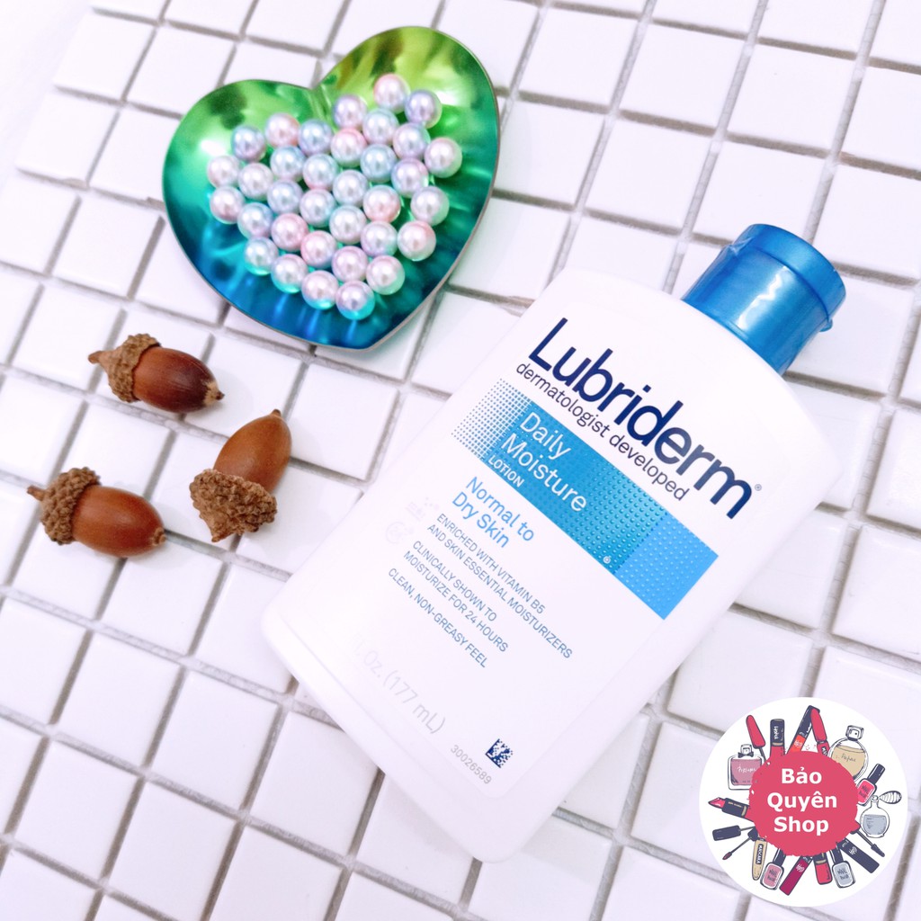Lotion dưỡng thể da thường / da khô Lubriderm Daily Moisture Lotion for Normal to Dry Skin 177mL