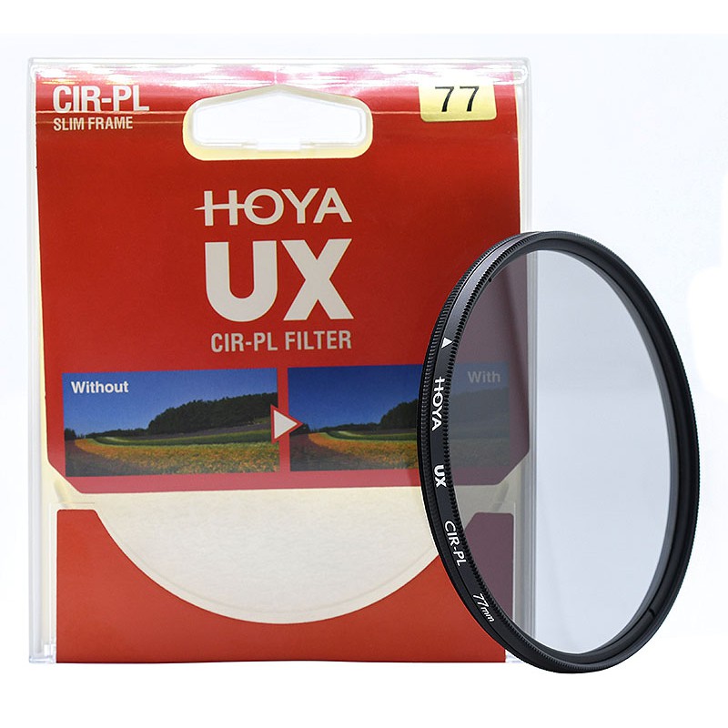 [Mã 229ELSALE hoàn 7% đơn 300K] Filter Kính Lọc Hoya UX CPL 77mm Chính hãng Tixiai