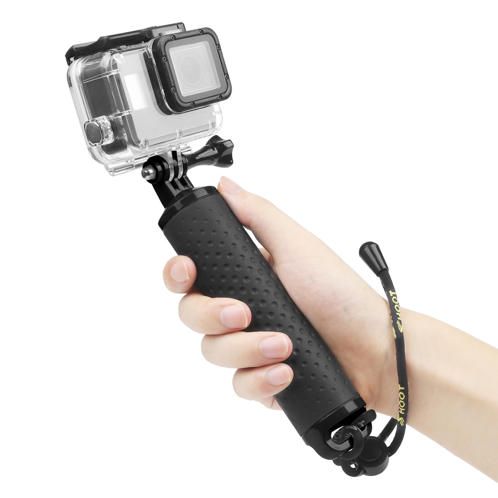 in stockNew productsSHOOT Handheld Float Grip Monopod for Gopro Hero 9 8 7 5 Black Xiaomi Yi 4K Sjcam Sj4000 M10 M20 Eken Go Pro 8 Camera Accessory