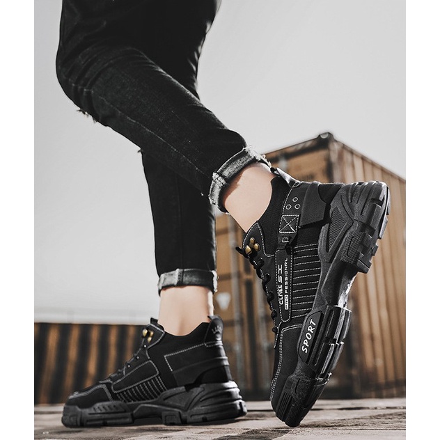 Giày Sneakers Nam Cổ Cao - Giày Thể Thao Nam Phong Cách Cực Ngầu HOT 2022 AVI - 424. 345