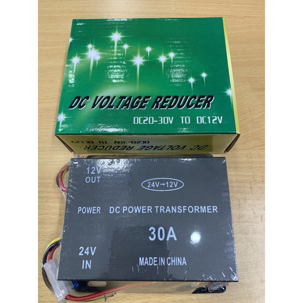 Bộ đổi nguồn 24V-12V cho ô tô 20A, 30A
