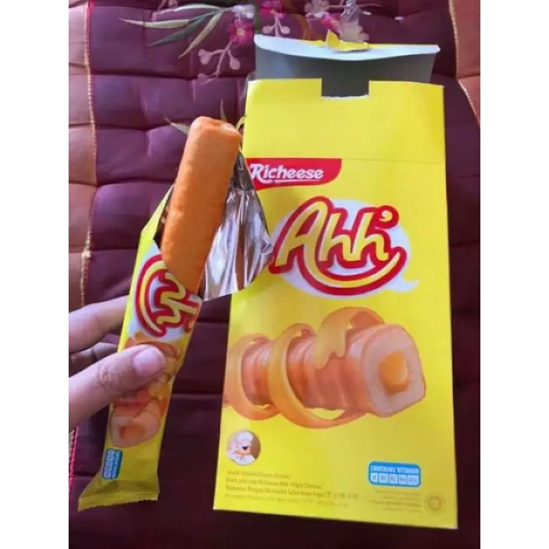 Hộp 10 thanh! Bánh xốp phô mai giòn tan richeese ahh/date tháng 10/2022