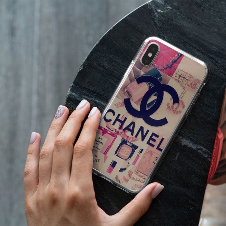 Ốp Iphone  chanh xả ốp lưng in hình chanel màu hồng đẹp độc dành cho Iphone 6 đến 12 promax BRD20210160