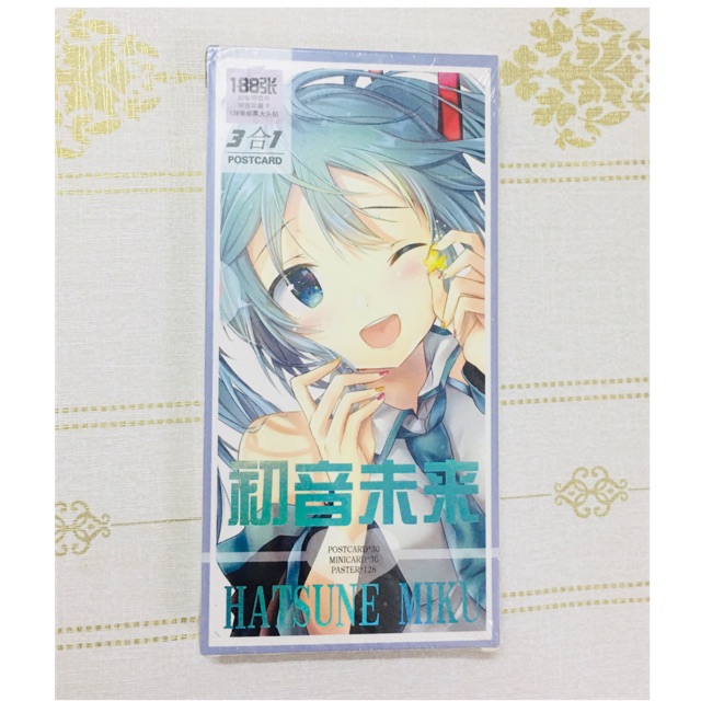 Bộ 188 ảnh postcard hatsune miku , postcard anime miku