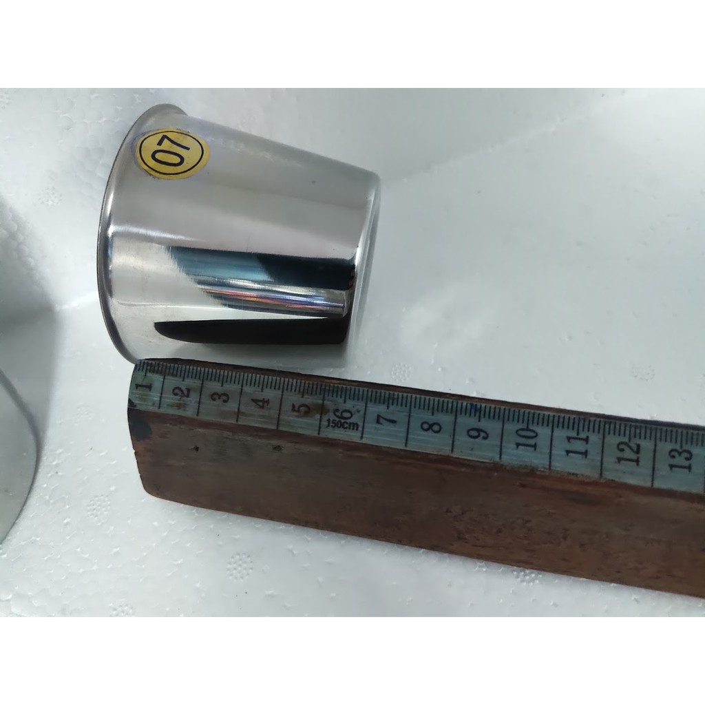 Ly làm đá inox nhiều size