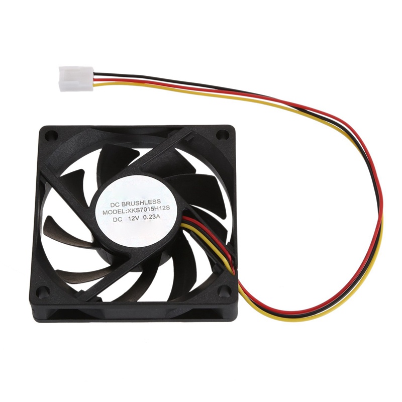 Quạt TảN NhiệT CPU 12V 3 Pin Cho PC 70x70x15mm