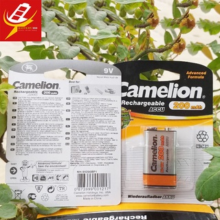 Pin sạc 9v vuông camelion 200mah vỉ 1 viên