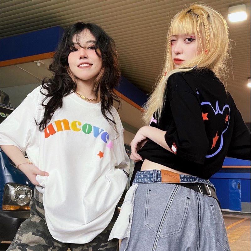 Áo thun tay lỡ unisex Uncover