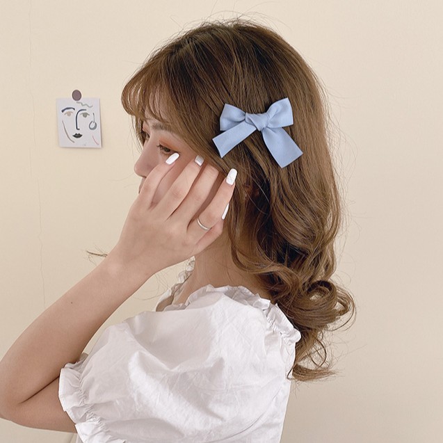 Dây buộc tóc thắt nơ xinh xắn cho nữ