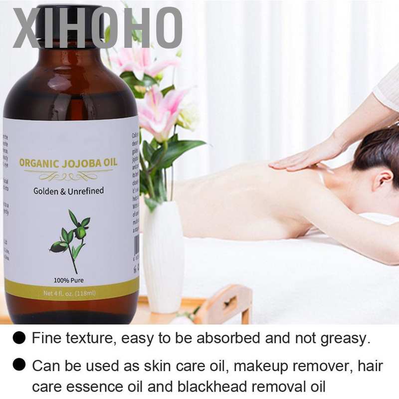 (Hàng Mới Về) Tinh Dầu Jojoba Hữu Cơ Thiên Nhiên Dưỡng Ẩm Chăm Sóc Tóc 118ml