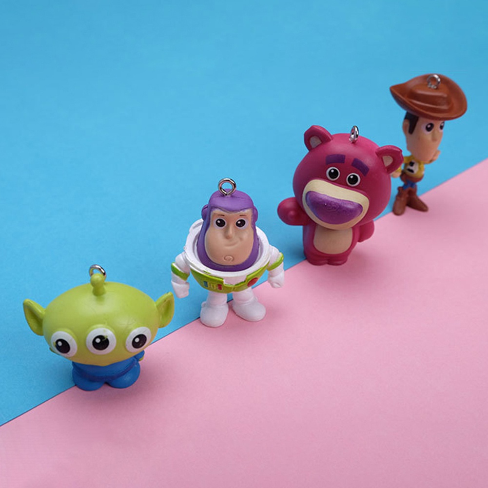 Móc Khóa Hình Buzz Lightyear Woody Lotso Hoạt Hình Dễ Thương