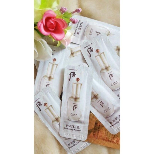 Combo 10 gói tinh dầu sáng da Whoo  dưỡng trắng da, chống lão hóa | BigBuy360 - bigbuy360.vn