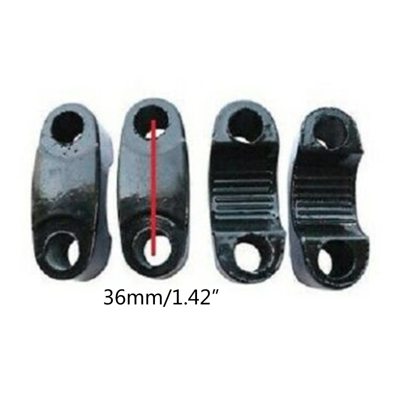 Bộ Phụ Kiện Nâng Tay Lái Xe Máy 7 / 8 &quot;Bằng Kim Loại 22mm