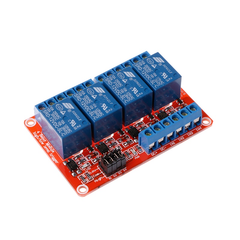 Mô Đun Rơ Le Cách Ly Quang 4 Kênh 12V