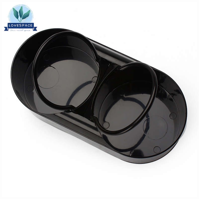 Giá đỡ bình nước hai lỗ bằng ABS gắn xe ô tô/ xe tải