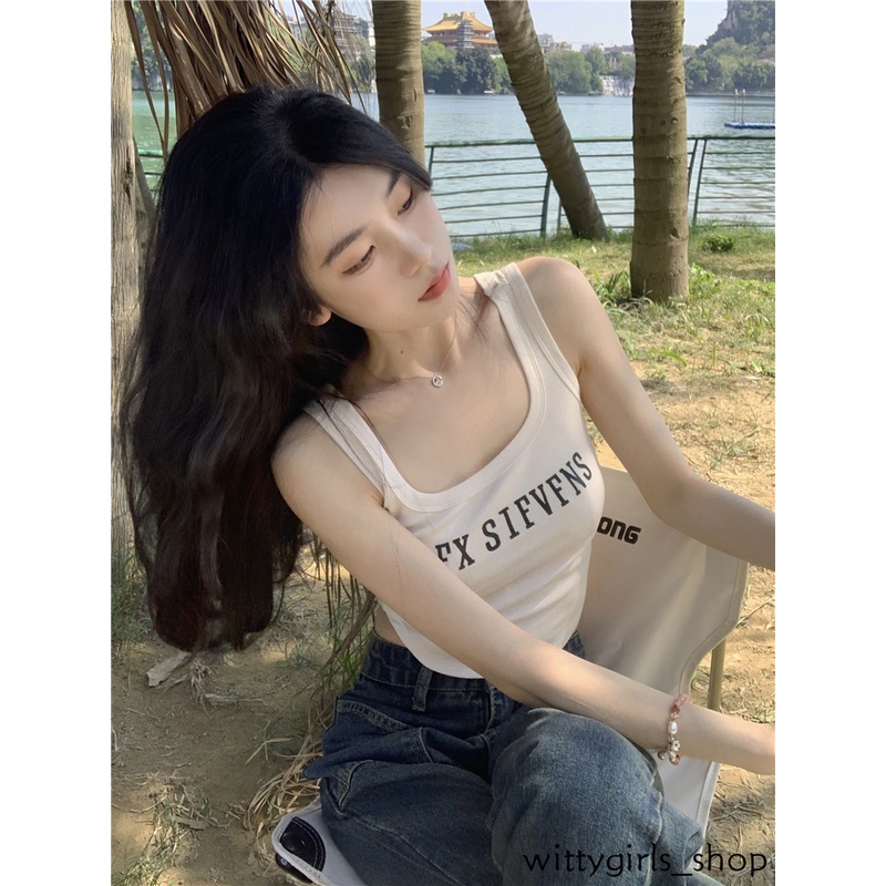 Áo Hai Dây Thể Thao Thời Trang Mùa Hè Cho Nữ