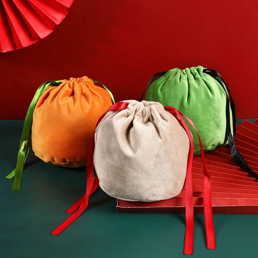 Lloyd Túi Đựng Kẹo Hình Sừng Dơi Có Dây Rút Làm Đạo Cụ Chụp Ảnh Giáng Sinh Phục Sinh