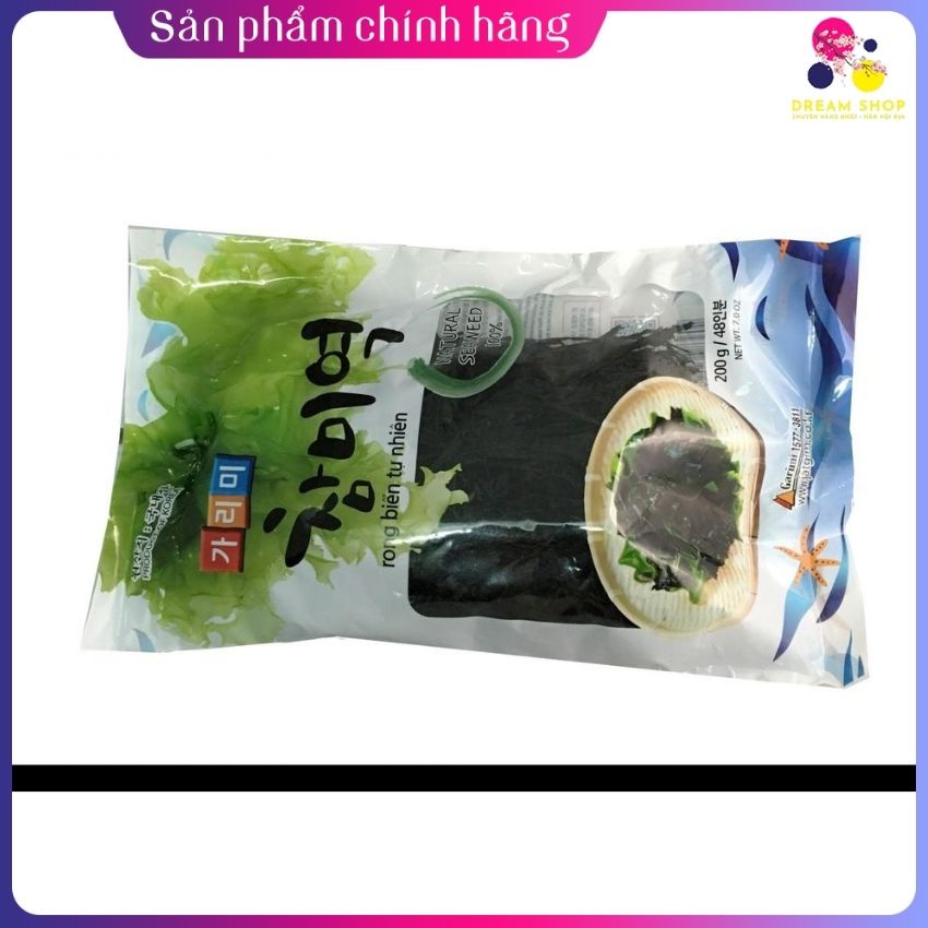 Rong biển tự nhiên nấu canh Garimi 200g Hàn Quốc