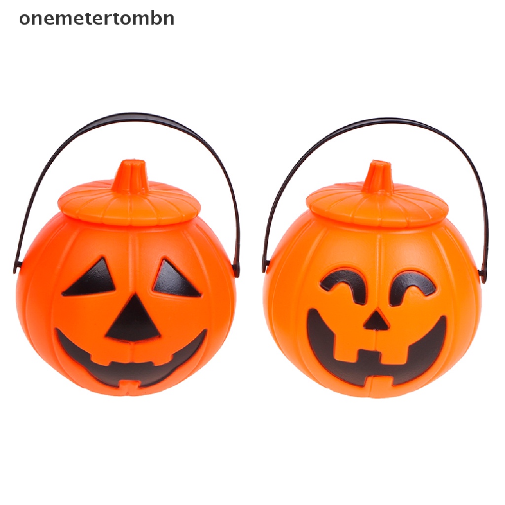 Bn Xô Nhựa Đựng Bí Ngô Trang Trí halloween