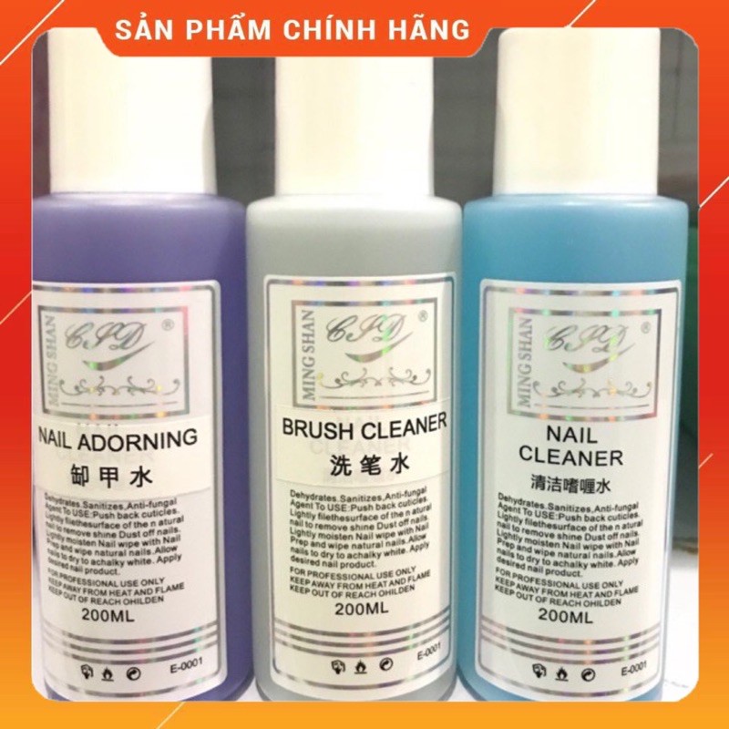 NƯỚC RỬA CỌ BRUSH CLEANER CHUYÊN DỤNG CHO DÂN LÀM MÓNG