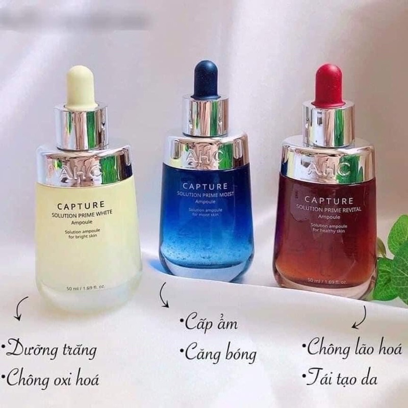 Serum + kem dương AHC capture