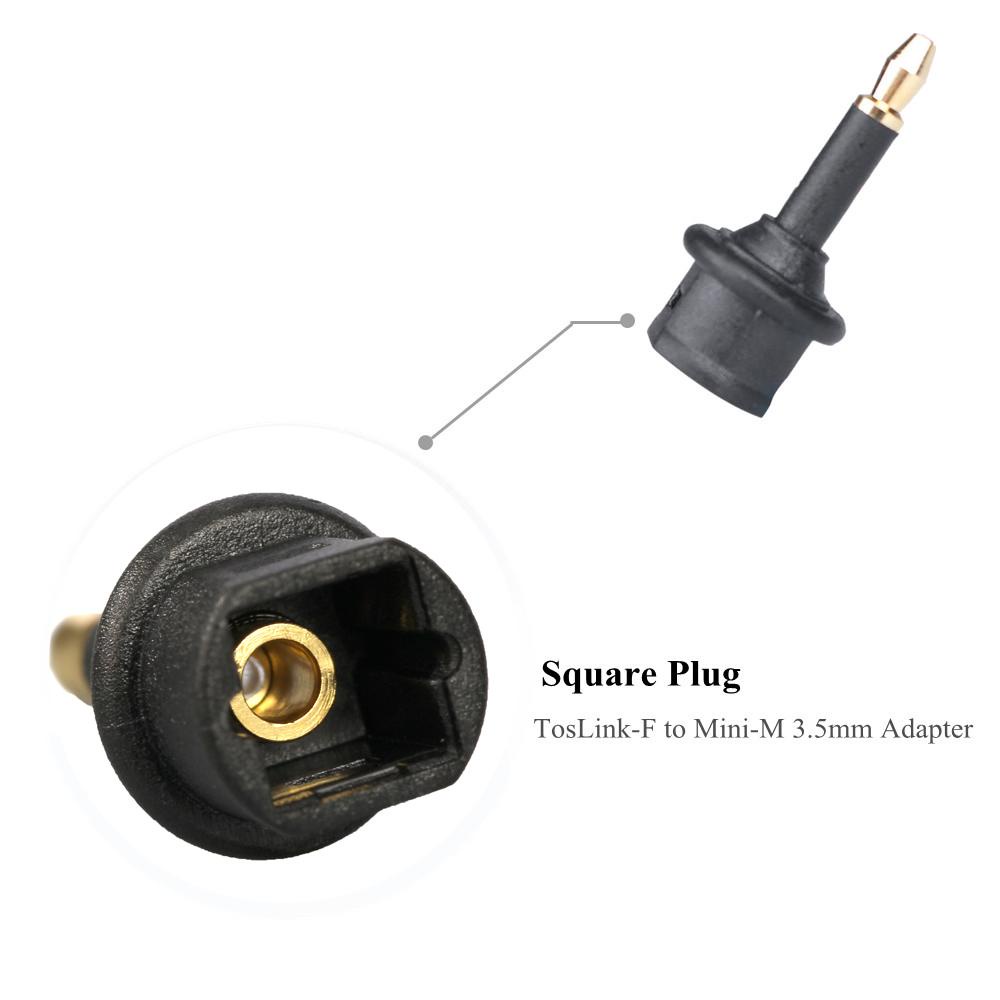 Đầu Chuyển Đổi Cáp Quang Kỹ Thuật Số Đầu Cắm Sang Cổng Cắm SPDIF Chuyên Dụng Cho Notebook TV
