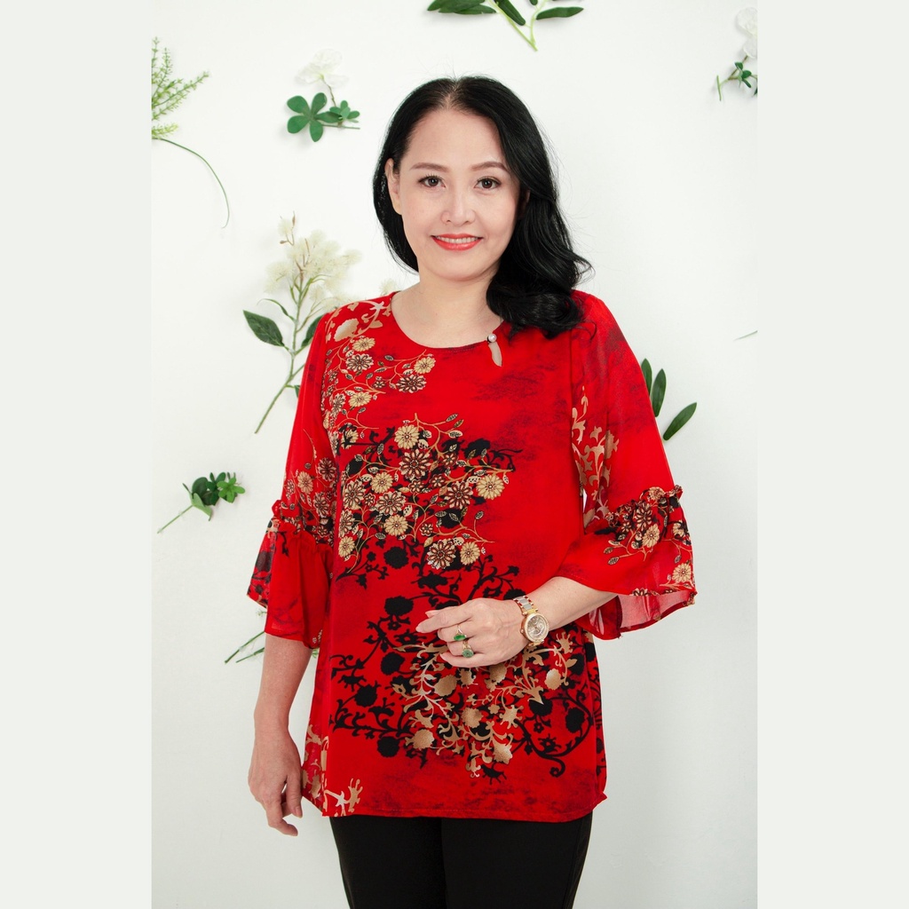 Madam Sotoni - Thời trang trung niên - Áo kiểu nữ trung niên - VH1BM