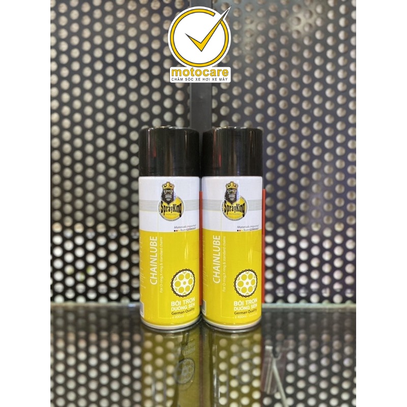 Bôi trơn/dưỡng sên SPRAYKING / Dung tích 400ml / Made in Đức [CHĂM SÓC XE HƠI XE MÁY SÀI GÒN]