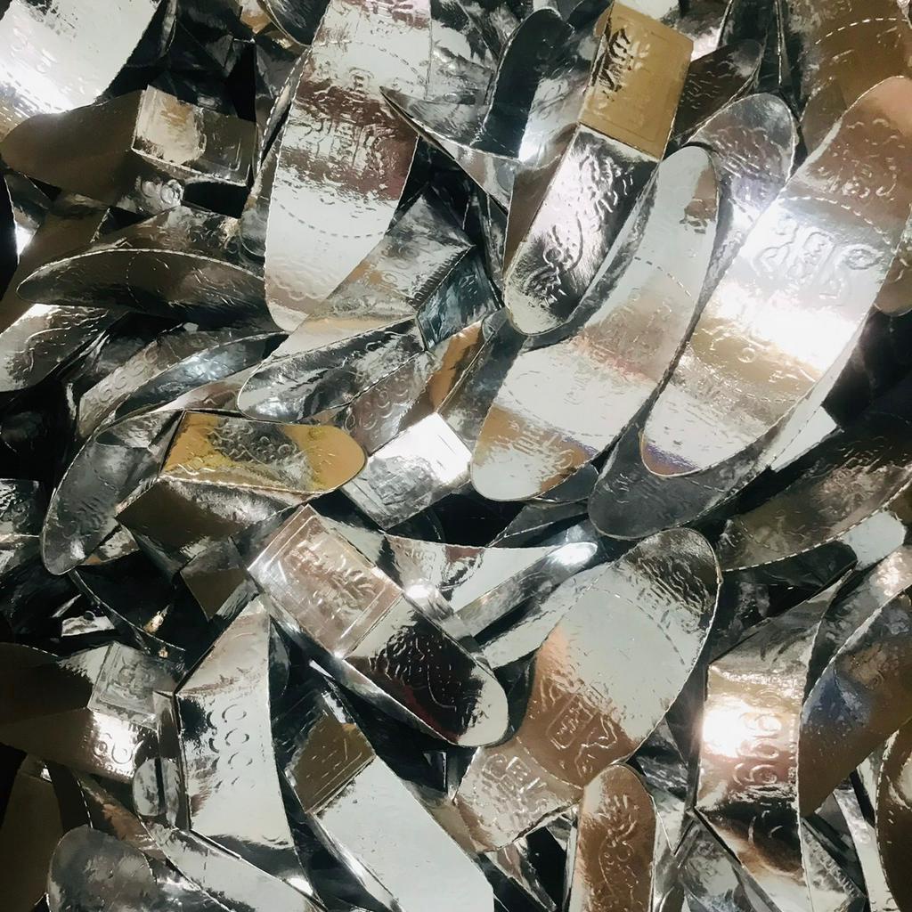 Bạc thuyền cúng lễ (combo 10 thỏi)