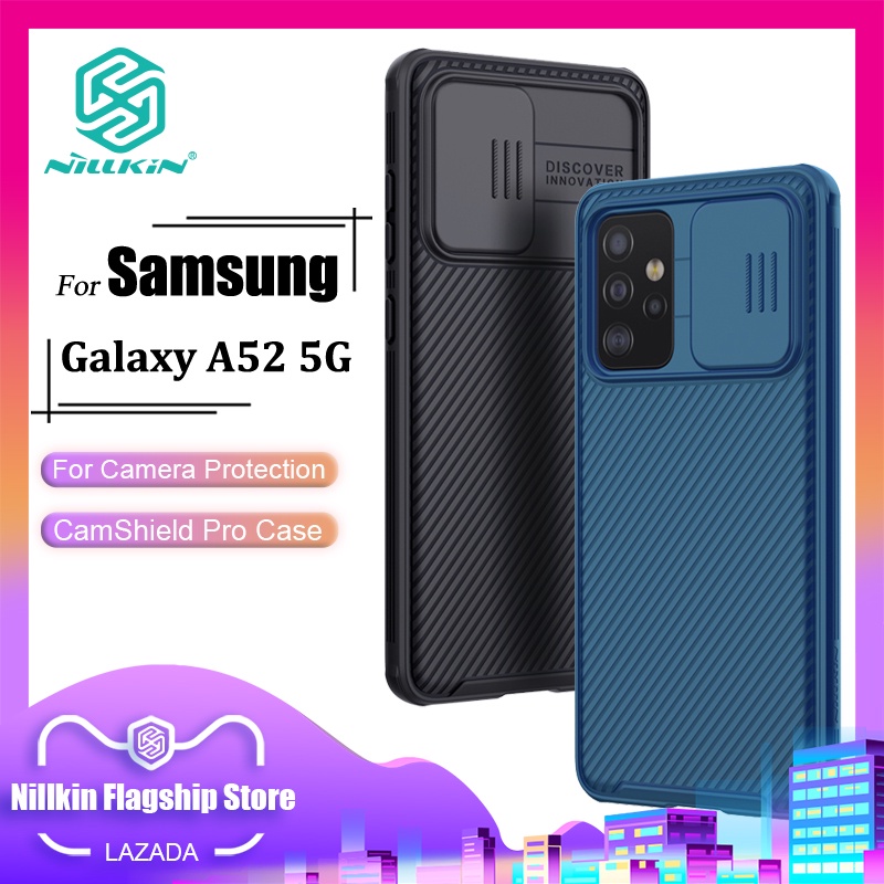 Ốp PC Nillkin CamShield, Camera Trượt 4G Cho Samsung Galaxy A52 5G / A52 Ốp Lưng Bảo Vệ Quyền Riêng Tư Ốp Lưng Điện Thoạ
