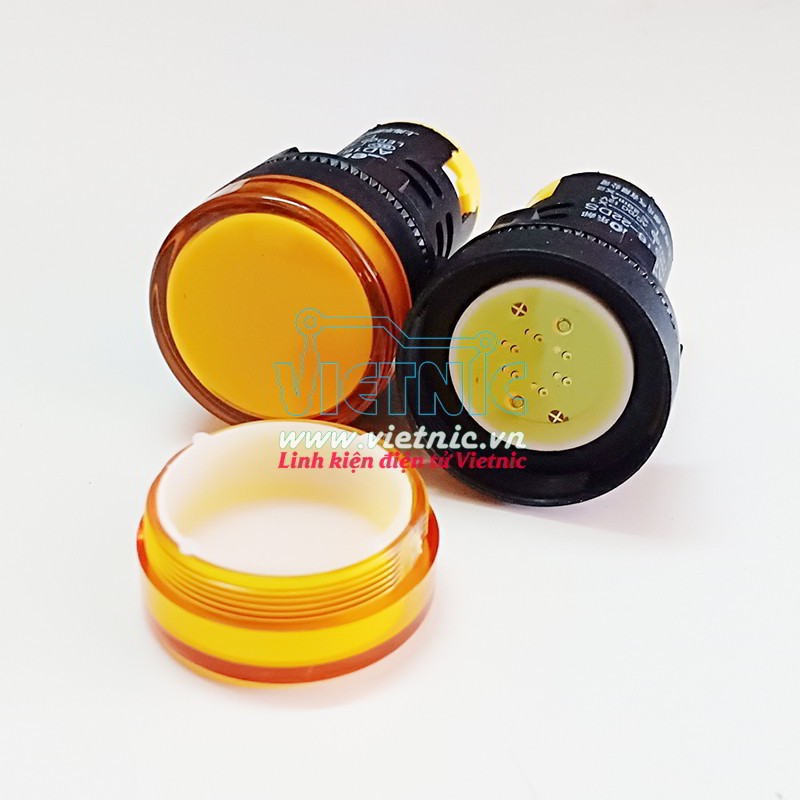 ĐÈN BÁO NGUỒN 12V 24V 220VAC AD16-22DS PHI 22MM | BigBuy360 - bigbuy360.vn