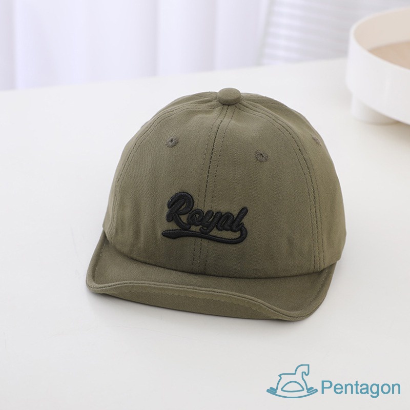 Mũ Chống Nắng Mềm Mại In Chữ Tiếng Anh Hoạt Hình Phong Cách Phương Tây Cho Bé