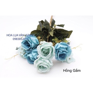 Hoa Giả 🌺 Hoa Hồng Lụa Gấm Đẹp
