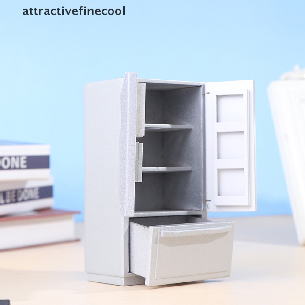 Tủ Lạnh Đồ Chơi Búp Bê Cỡ 1 / 12