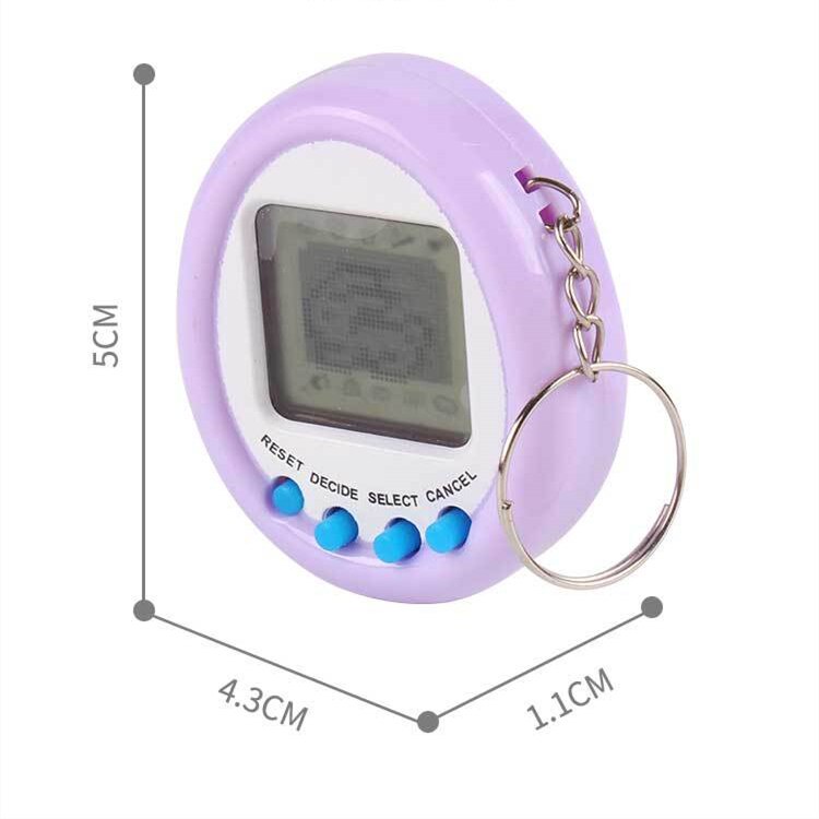 Máy nuôi thú ảo Tamagotchi cầm tay màn hình LCD tiện lợi