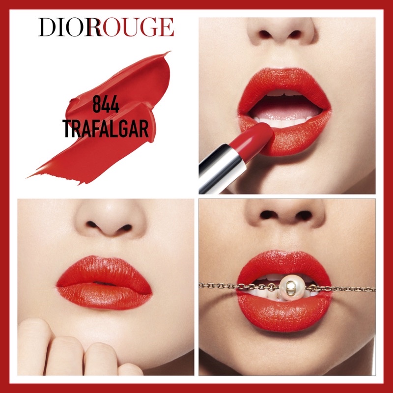 [ Chính hãng] Son Rouge Dior màu 999 - 844 Fullbox