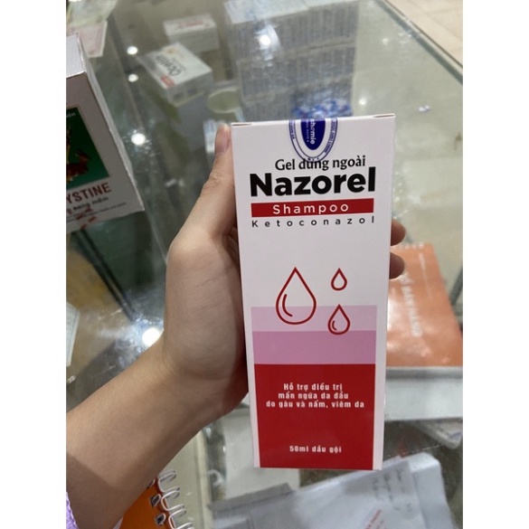 Dầu Gội Giảm Gàu, Nấm, Tróc Vảy Nazorel