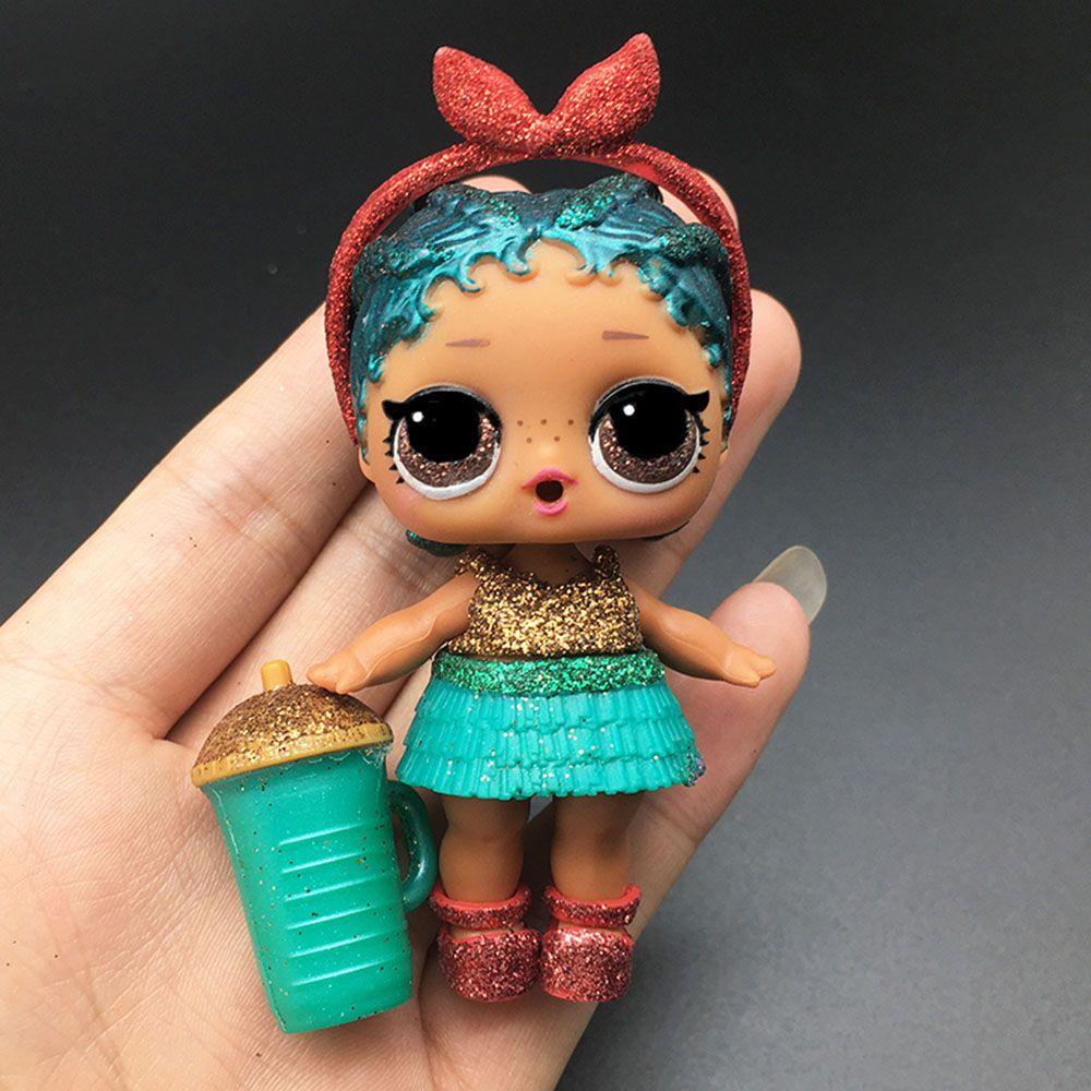 1 Bộ Búp Bê Nhiều Màu Sắc Dùng Làm Quà Tặng Sinh Nhật Cho Bé Gái