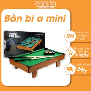 Bàn bi a mini giá rẻ bằng gỗ cho người lớn và trẻ em BA1305