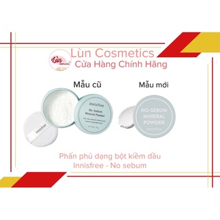 PHẤN PHỦ BỘT KIỀM DẦU KHÔNG MÀU INNISFREE NO-SEBUM MINERAL POWDER