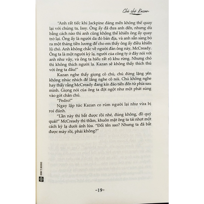 Sách - Chú chó Kazan - Tác giả James Oliver Curwood