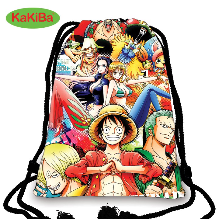Balo dây rút in hình One Piece