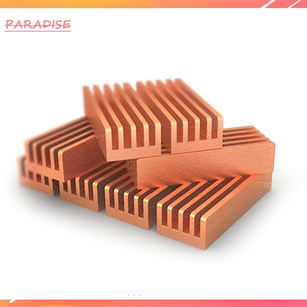 Bộ 8 Miếng Dán Làm Mát Bằng Đồng Tản Nhiệt Cho Laptop