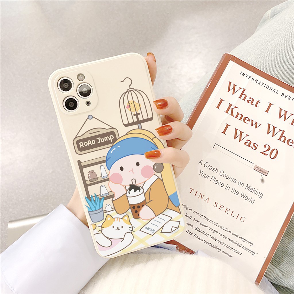 Ốp lưng IPhone cạnh vuông RoRo Jump 6/6plus/6s/6splus/7/7plus/8/8plus/x/xr/xs/11/12/13/pro/max/plus/promax TAIYOSHOP4