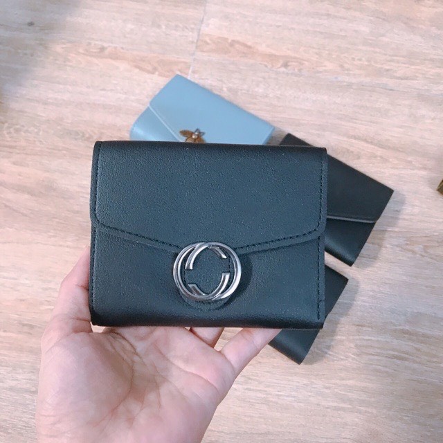 Ví Ngắn Gập Da Mềm Kèm Video và Hình Thật Sản Phẩm Rosabell