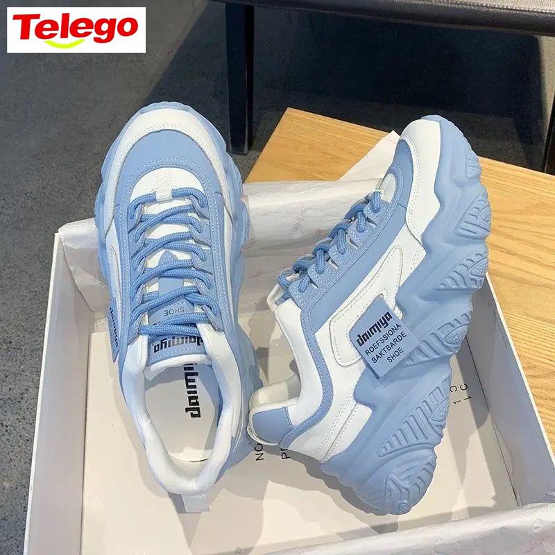 Giày Sneaker Đế Dày Thiết Kế Mới Thời Trang Mùa Xuân Dành Cho Nữ